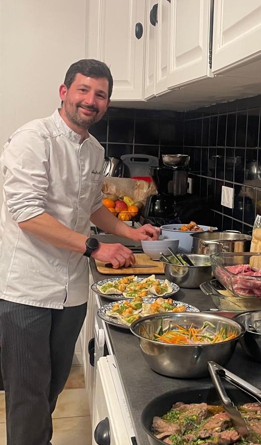 Nicolas David Mercier, chef cuisinier